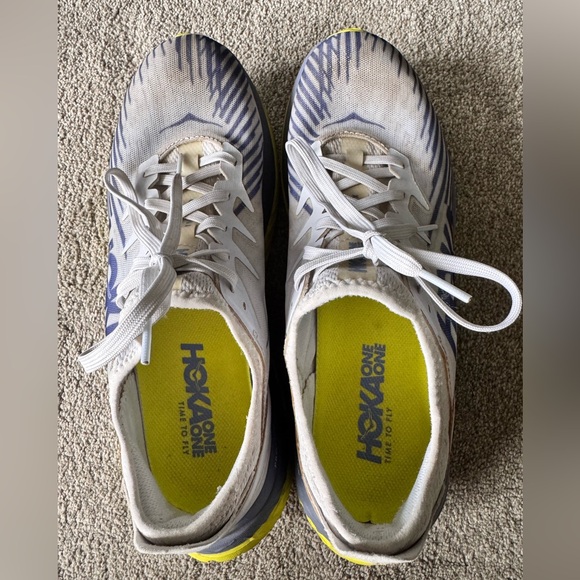 Mens Hoka One Carbon X Running Shoes Size 11 - Picture 7 of 10